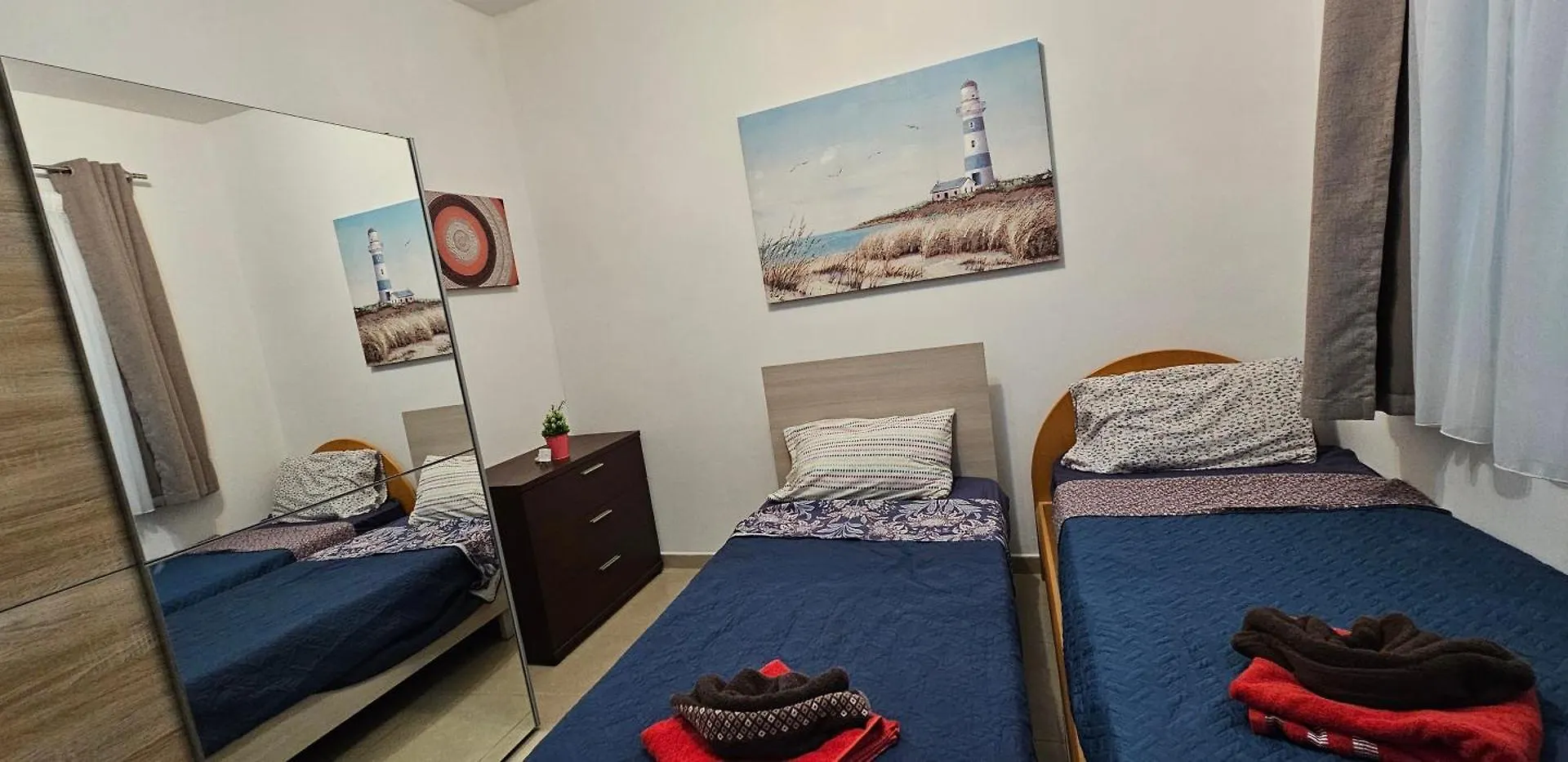 Apartment Seaview 3 Bedrooms In Balluta Beach Sliema Malta