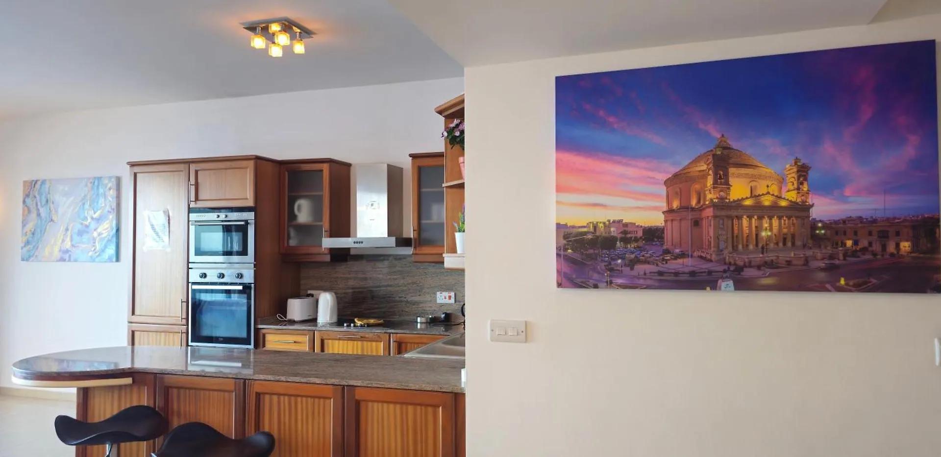 Apartment Seaview 3 Bedrooms In Balluta Beach Sliema Malta