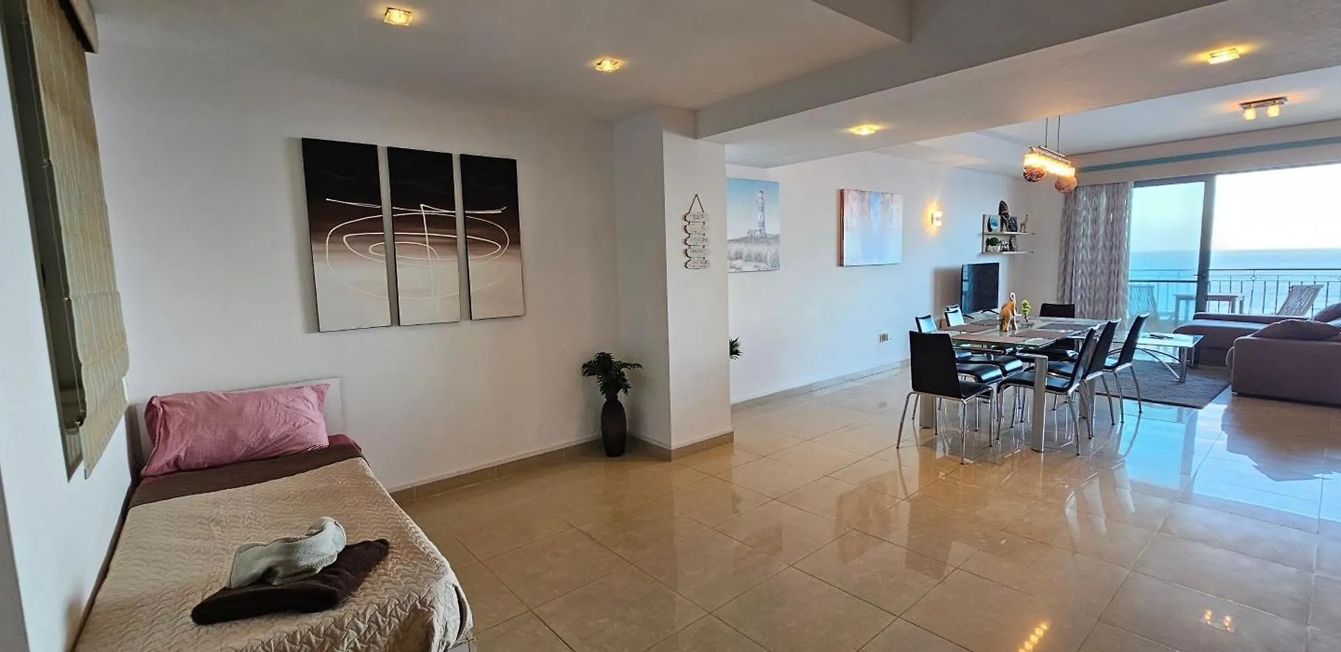 Seaview 3 Bedrooms In Balluta Beach Sliema Apartment