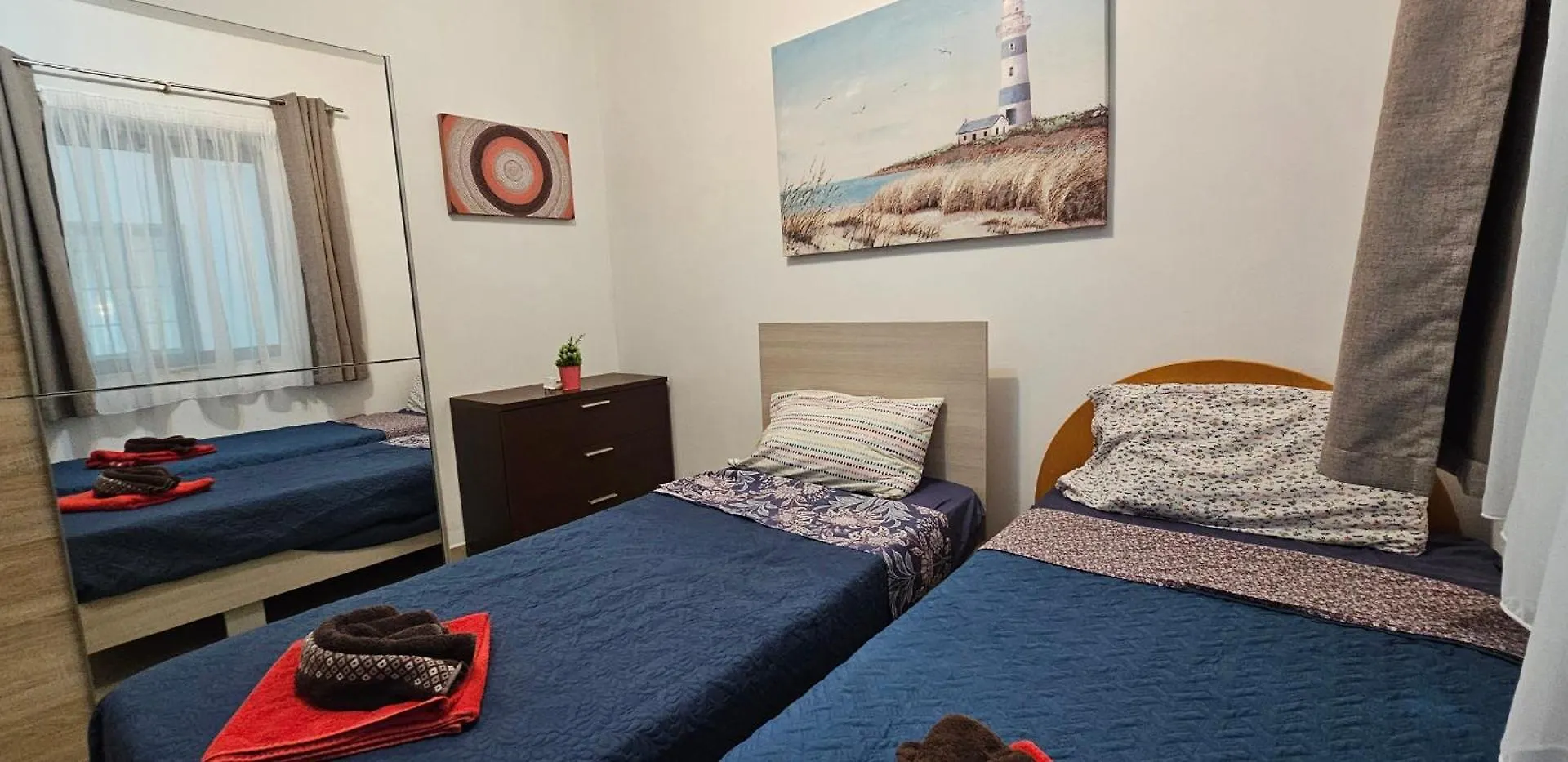Seaview 3 Bedrooms In Balluta Beach Sliema Apartment